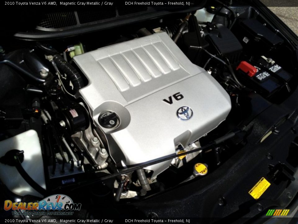 2010 Toyota Venza V6 AWD Magnetic Gray Metallic / Gray Photo #30