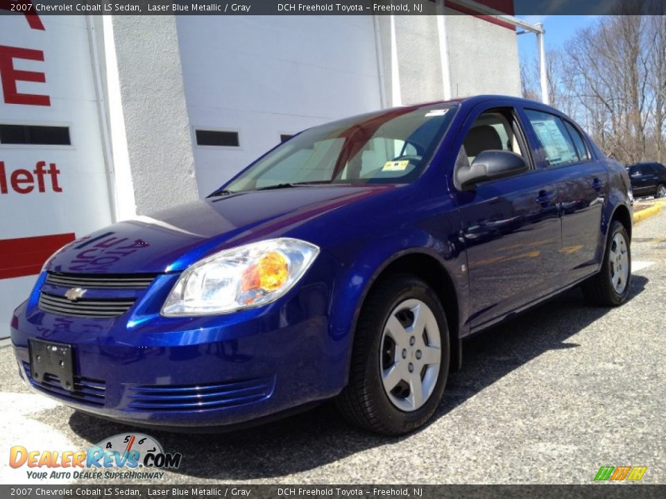 2007 Chevrolet Cobalt LS Sedan Laser Blue Metallic / Gray Photo #1