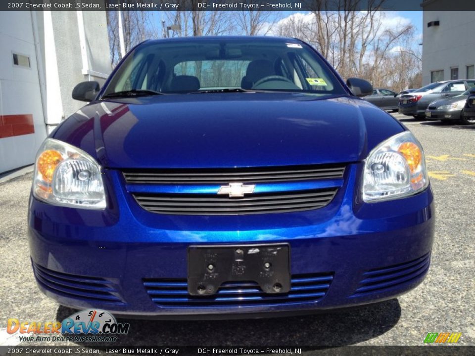 2007 Chevrolet Cobalt LS Sedan Laser Blue Metallic / Gray Photo #2