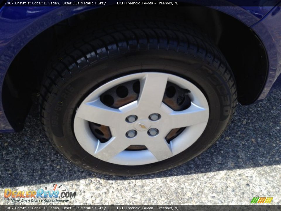 2007 Chevrolet Cobalt LS Sedan Laser Blue Metallic / Gray Photo #7