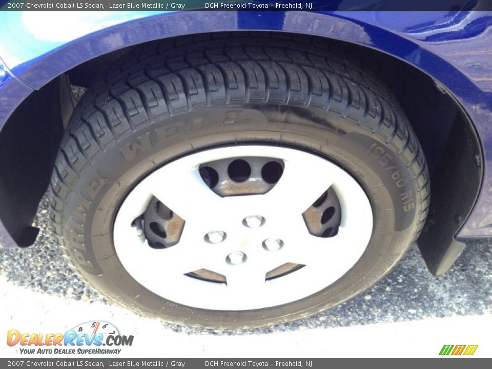 2007 Chevrolet Cobalt LS Sedan Laser Blue Metallic / Gray Photo #8