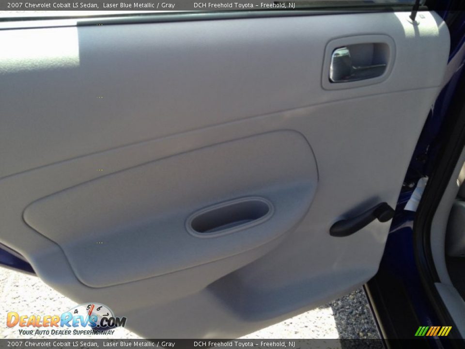 2007 Chevrolet Cobalt LS Sedan Laser Blue Metallic / Gray Photo #9