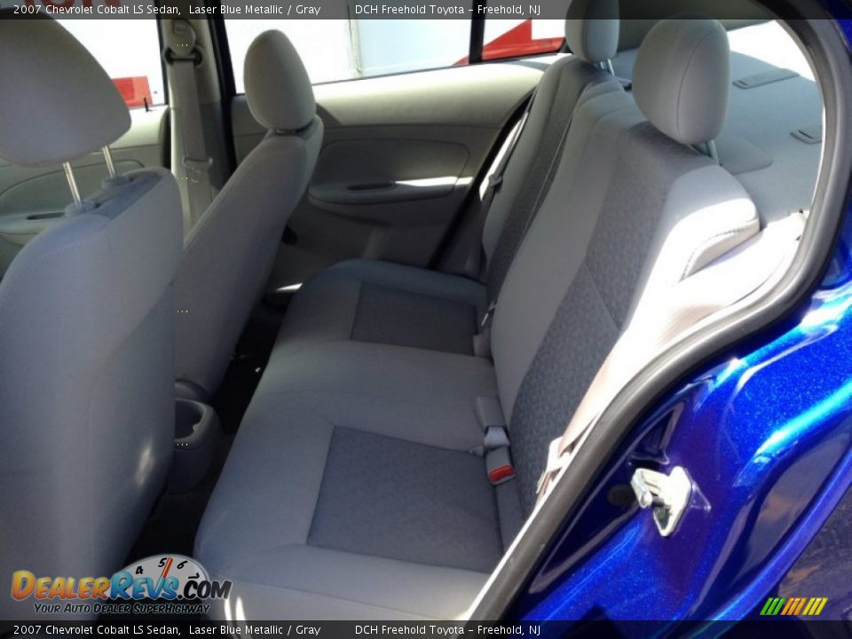 2007 Chevrolet Cobalt LS Sedan Laser Blue Metallic / Gray Photo #10