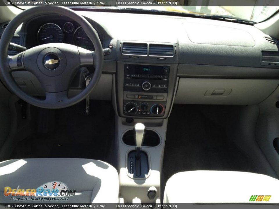 2007 Chevrolet Cobalt LS Sedan Laser Blue Metallic / Gray Photo #11