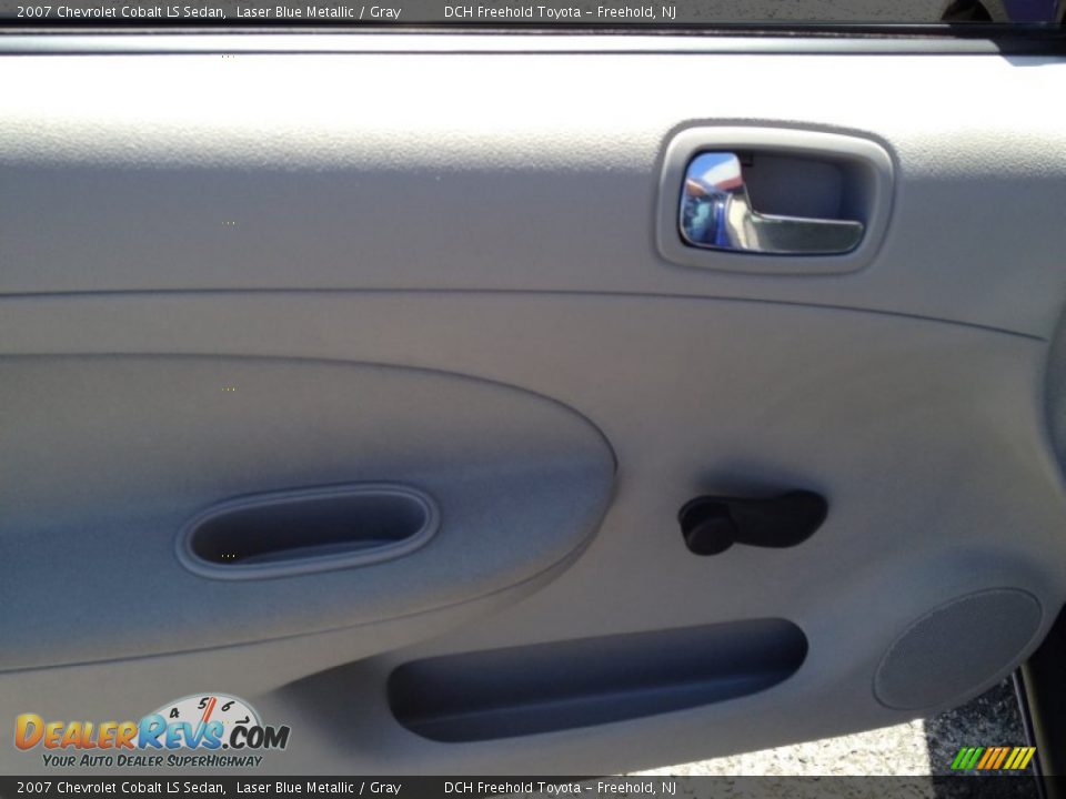 2007 Chevrolet Cobalt LS Sedan Laser Blue Metallic / Gray Photo #13