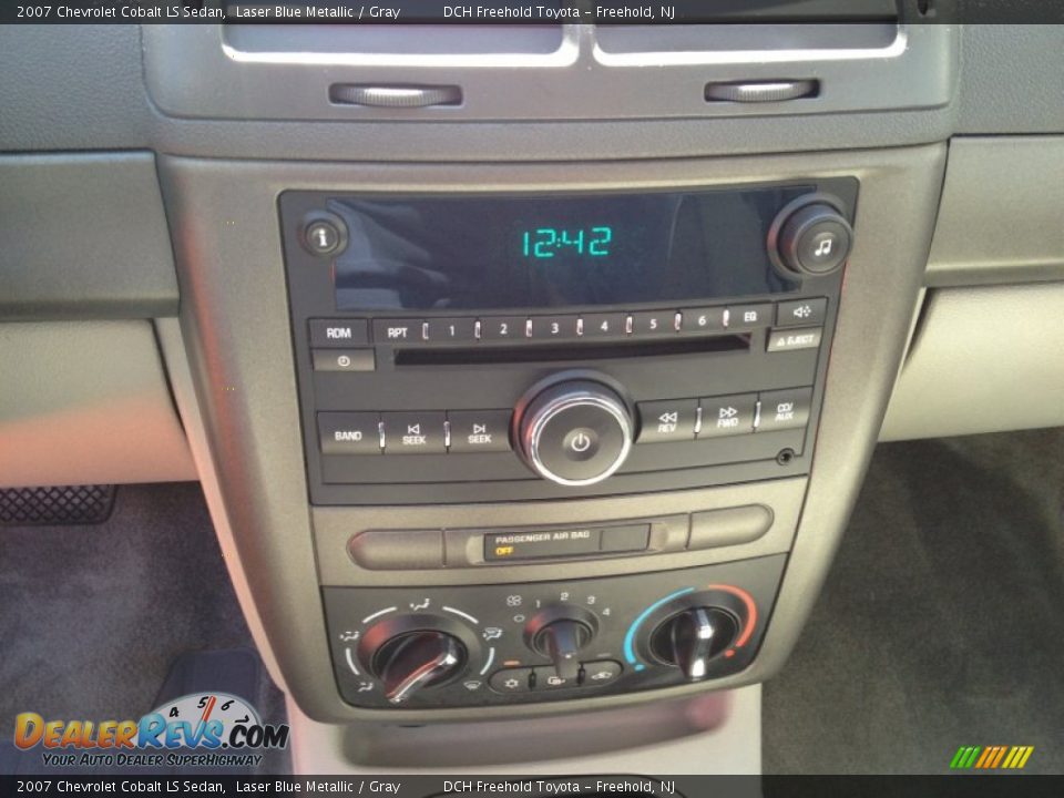 2007 Chevrolet Cobalt LS Sedan Laser Blue Metallic / Gray Photo #17