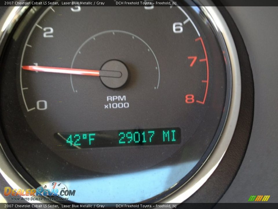 2007 Chevrolet Cobalt LS Sedan Laser Blue Metallic / Gray Photo #18
