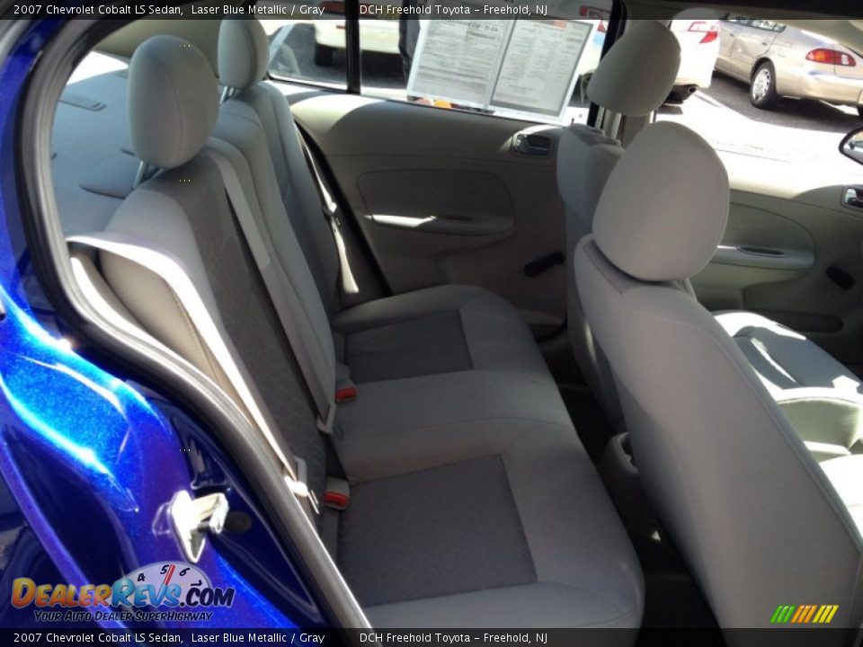 2007 Chevrolet Cobalt LS Sedan Laser Blue Metallic / Gray Photo #21