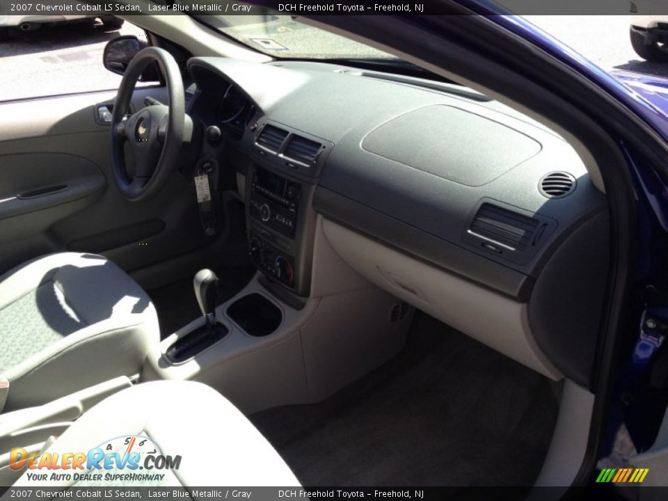 2007 Chevrolet Cobalt LS Sedan Laser Blue Metallic / Gray Photo #22
