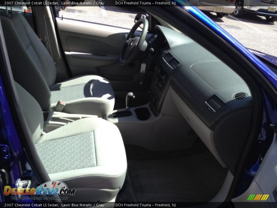 2007 Chevrolet Cobalt LS Sedan Laser Blue Metallic / Gray Photo #23