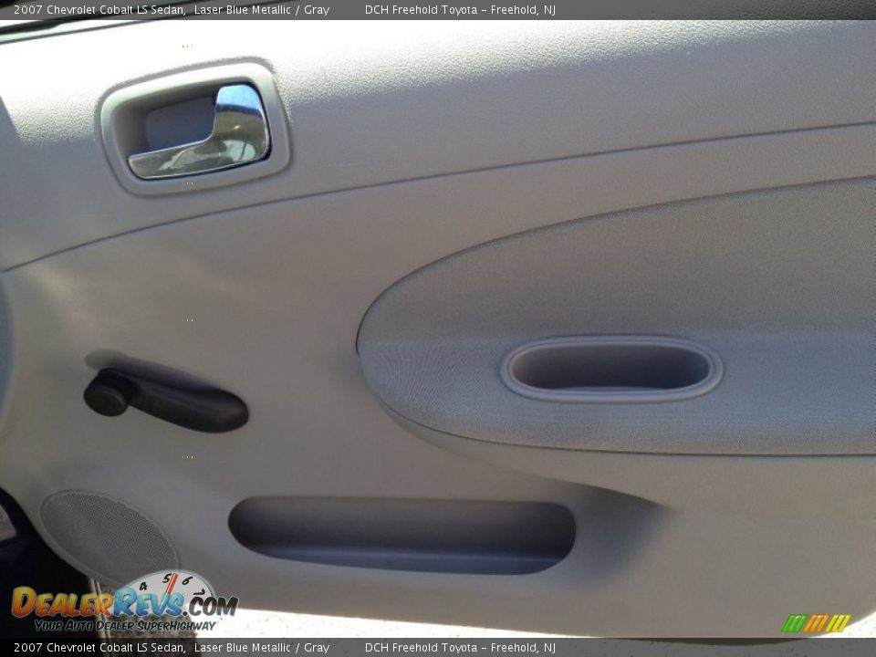2007 Chevrolet Cobalt LS Sedan Laser Blue Metallic / Gray Photo #24