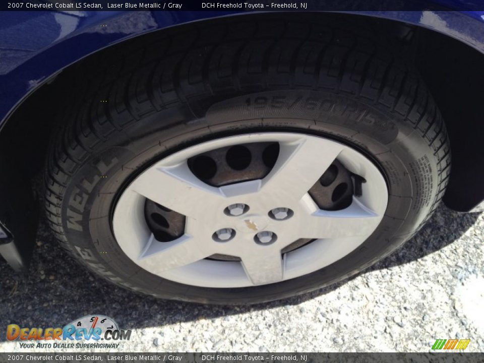 2007 Chevrolet Cobalt LS Sedan Laser Blue Metallic / Gray Photo #25