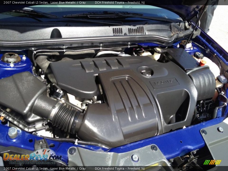 2007 Chevrolet Cobalt LS Sedan Laser Blue Metallic / Gray Photo #26