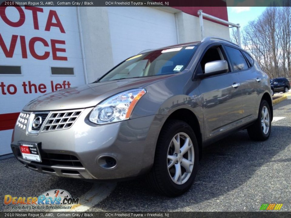2010 Nissan Rogue SL AWD Gotham Gray / Black Photo #1