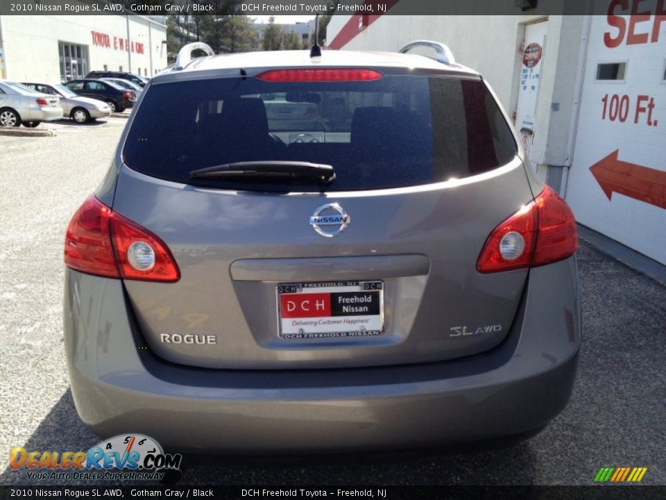 2010 Nissan Rogue SL AWD Gotham Gray / Black Photo #5