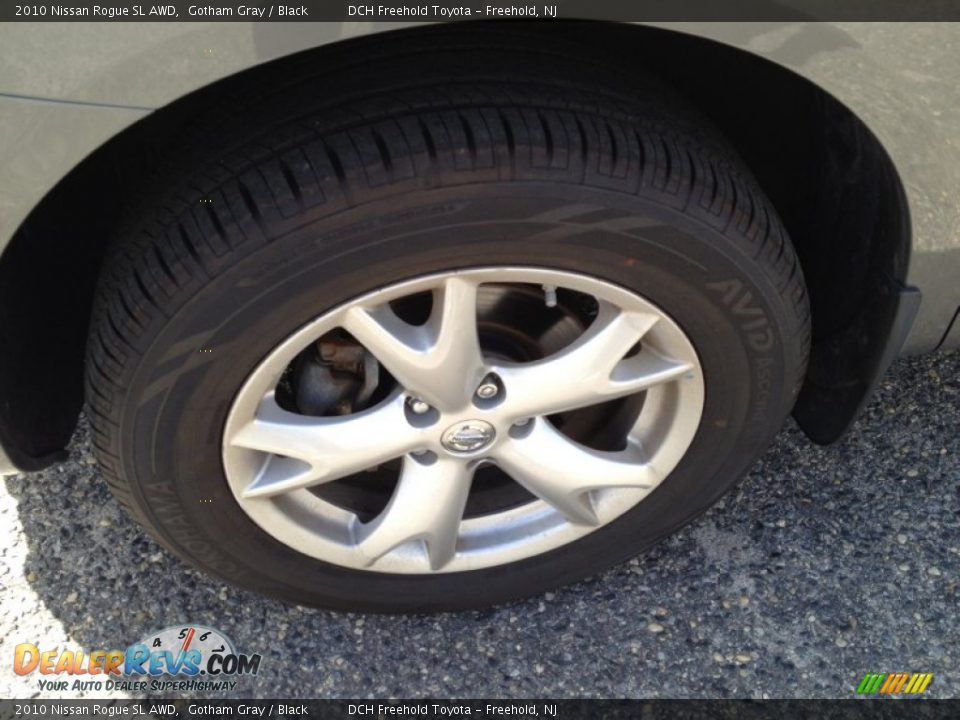 2010 Nissan Rogue SL AWD Gotham Gray / Black Photo #8