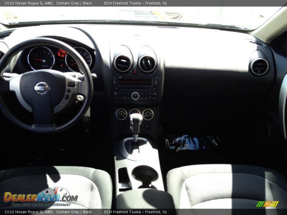 2010 Nissan Rogue SL AWD Gotham Gray / Black Photo #11