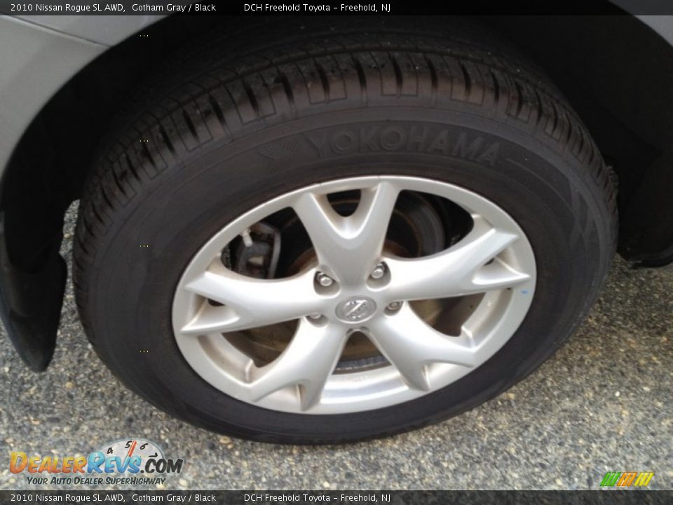 2010 Nissan Rogue SL AWD Gotham Gray / Black Photo #20