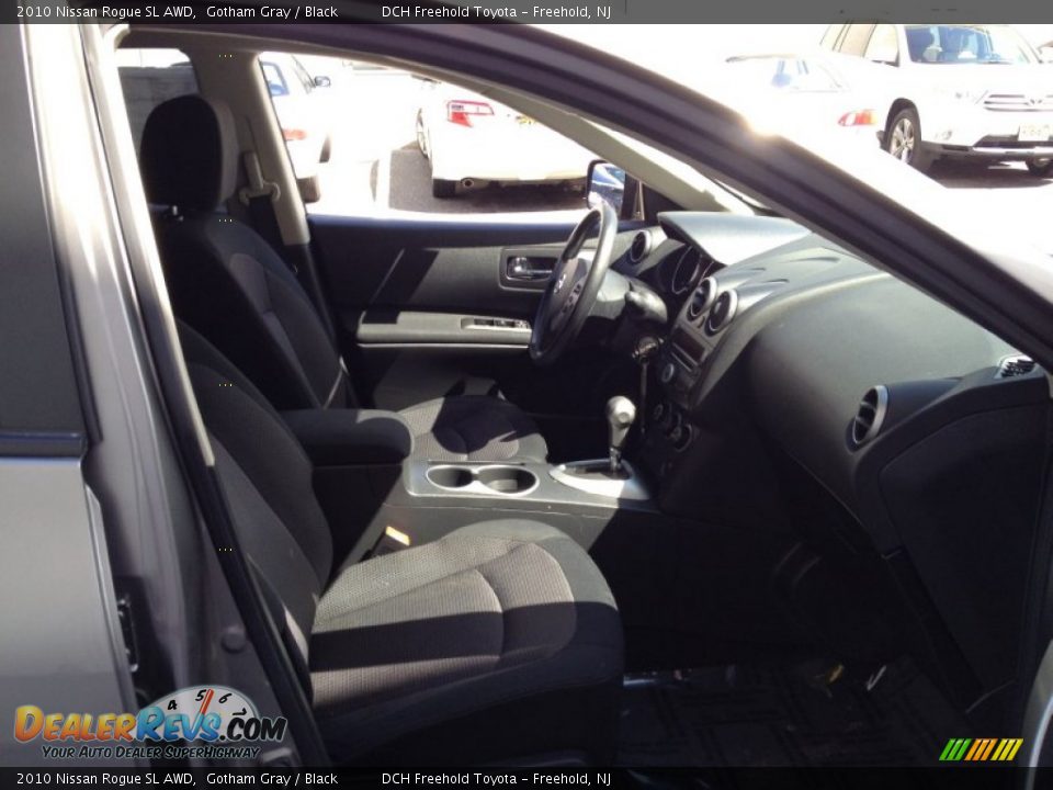 2010 Nissan Rogue SL AWD Gotham Gray / Black Photo #24