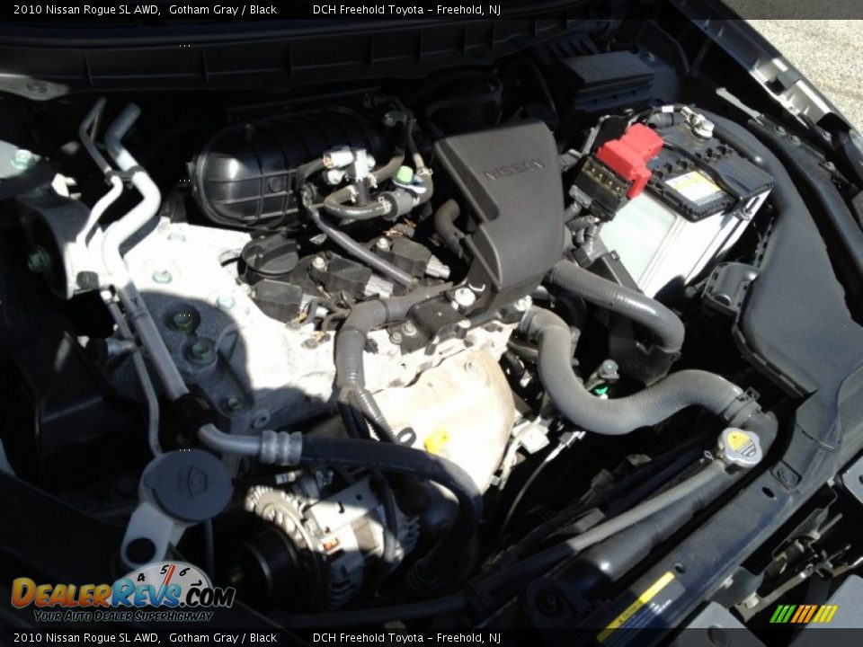 2010 Nissan Rogue SL AWD Gotham Gray / Black Photo #27