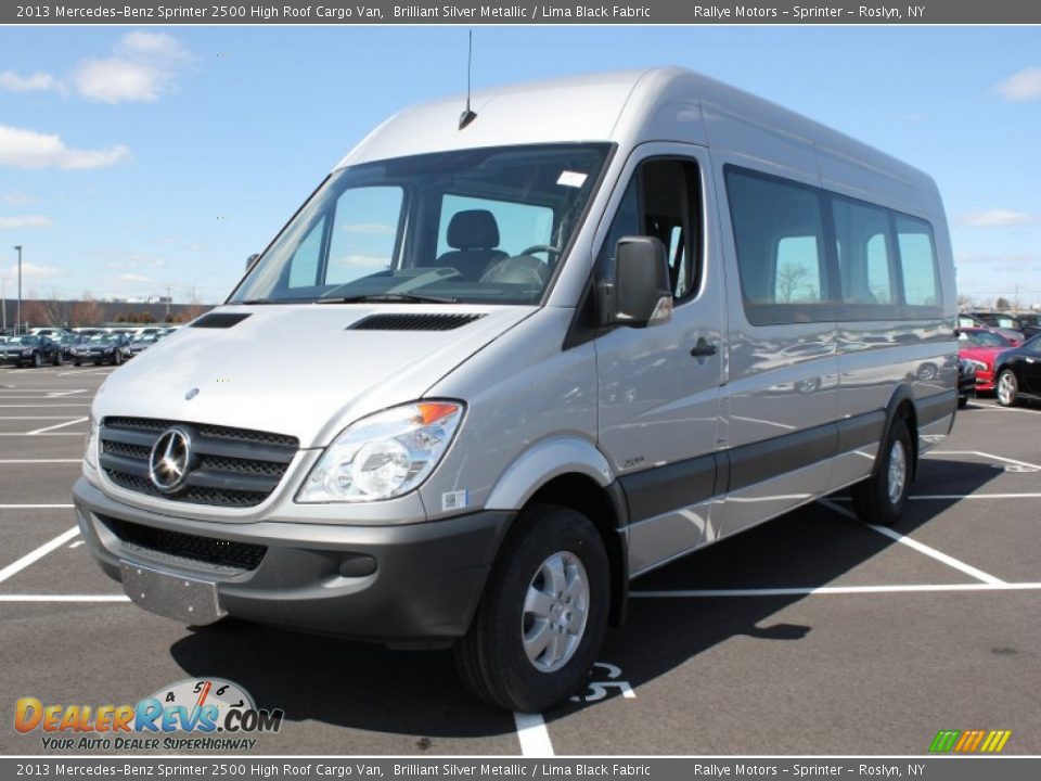 Front 3/4 View of 2013 Mercedes-Benz Sprinter 2500 High Roof Cargo Van Photo #1