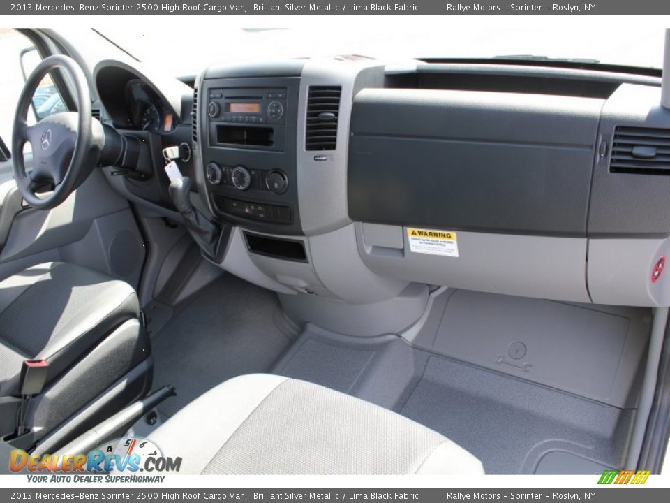 Dashboard of 2013 Mercedes-Benz Sprinter 2500 High Roof Cargo Van Photo #9