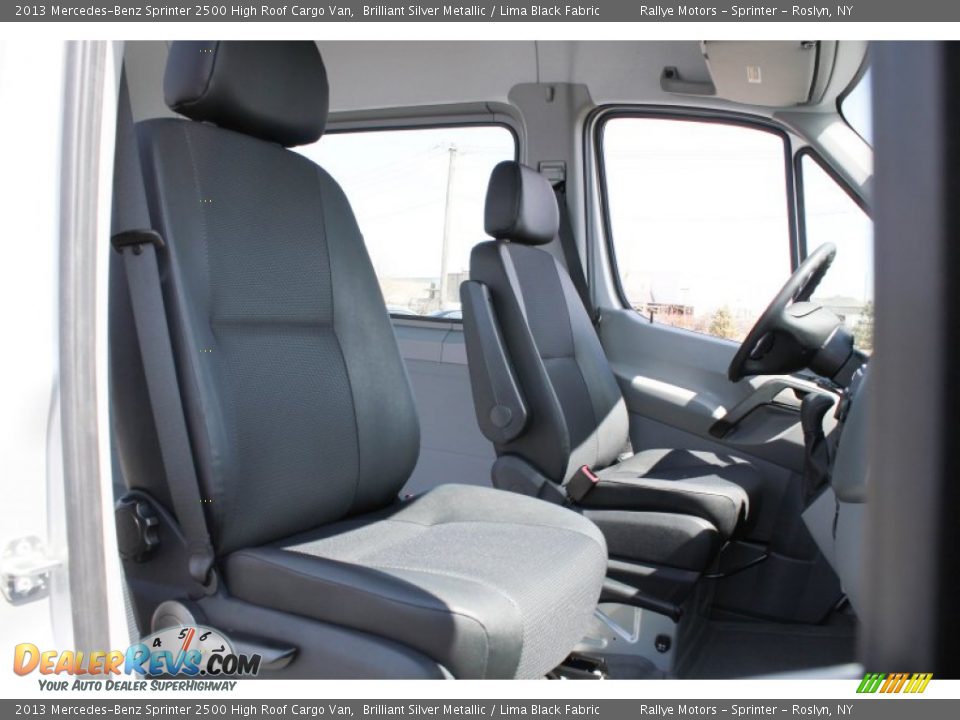 Lima Black Fabric Interior - 2013 Mercedes-Benz Sprinter 2500 High Roof Cargo Van Photo #10