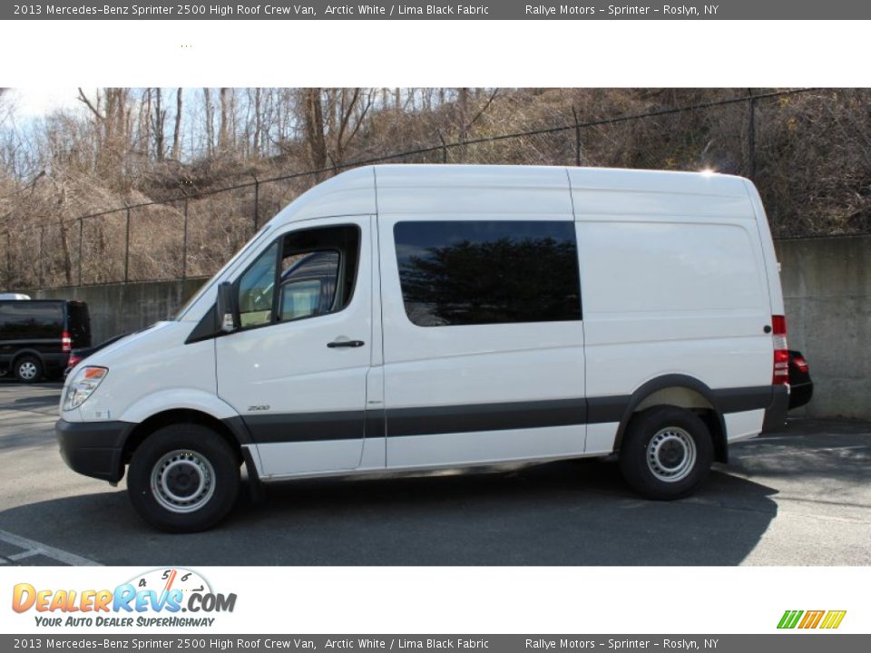 Arctic White 2013 Mercedes-Benz Sprinter 2500 High Roof Crew Van Photo #3