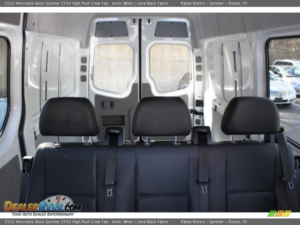 2013 Mercedes-Benz Sprinter 2500 High Roof Crew Van Arctic White / Lima Black Fabric Photo #16