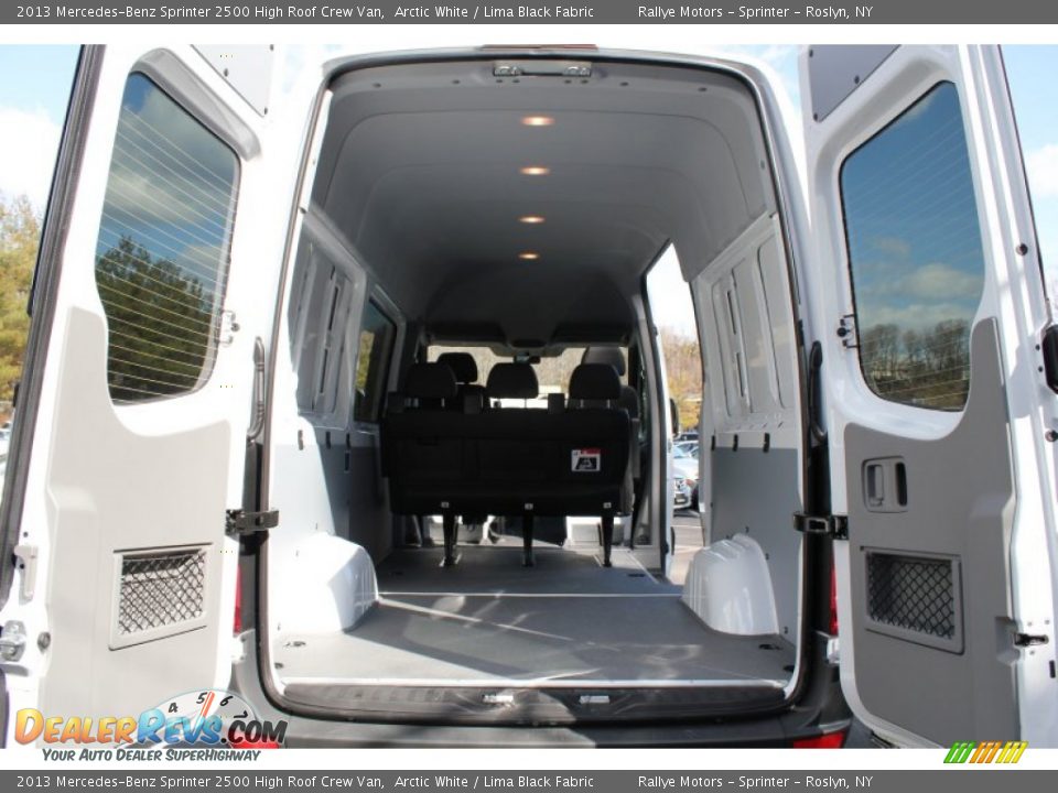2013 Mercedes-Benz Sprinter 2500 High Roof Crew Van Arctic White / Lima Black Fabric Photo #18