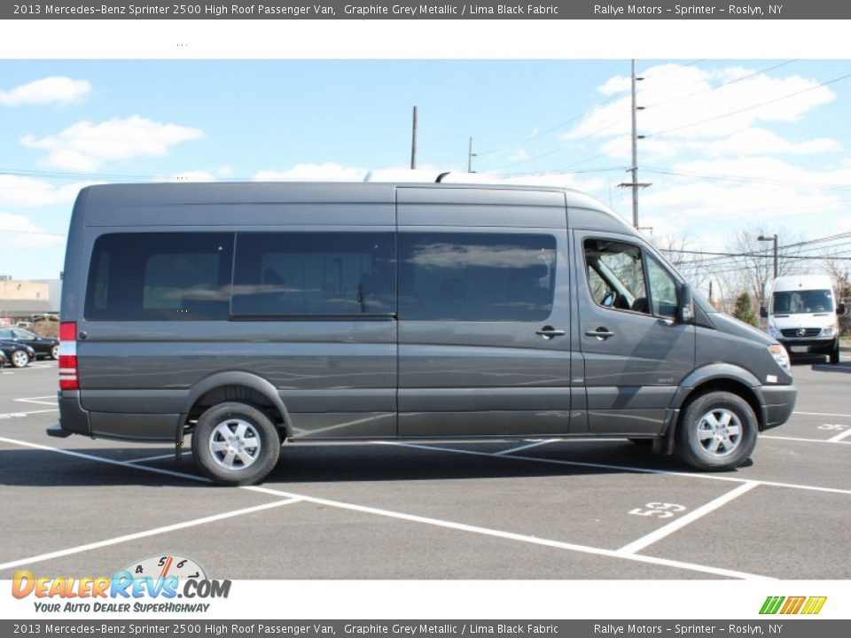 Graphite Grey Metallic 2013 Mercedes-Benz Sprinter 2500 High Roof Passenger Van Photo #6