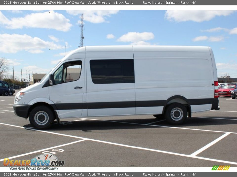 Arctic White 2013 Mercedes-Benz Sprinter 2500 High Roof Crew Van Photo #3