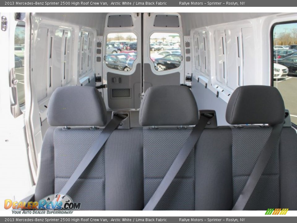 2013 Mercedes-Benz Sprinter 2500 High Roof Crew Van Arctic White / Lima Black Fabric Photo #16