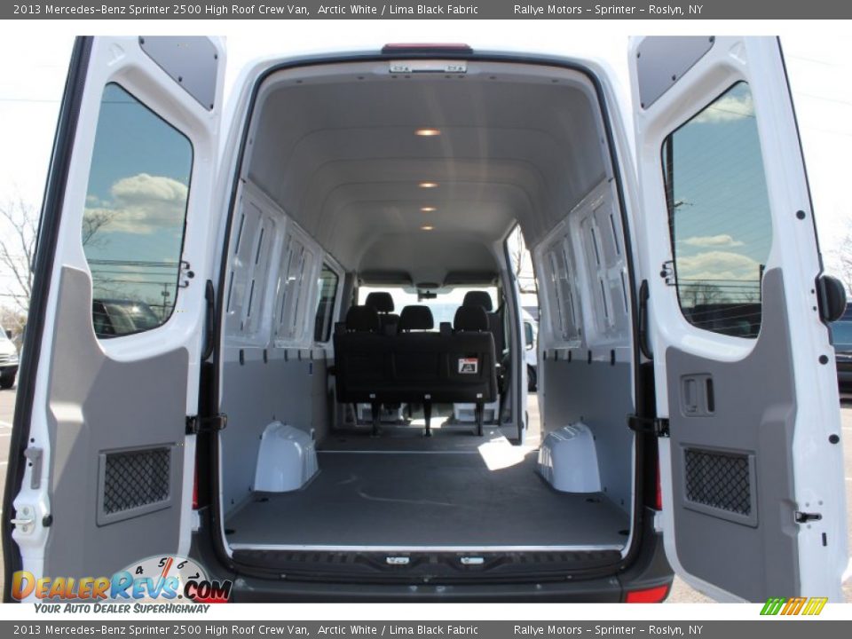 2013 Mercedes-Benz Sprinter 2500 High Roof Crew Van Arctic White / Lima Black Fabric Photo #18