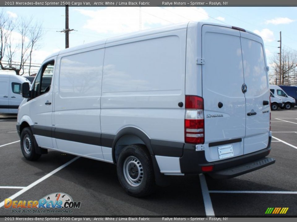 2013 Mercedes-Benz Sprinter 2500 Cargo Van Arctic White / Lima Black Fabric Photo #3