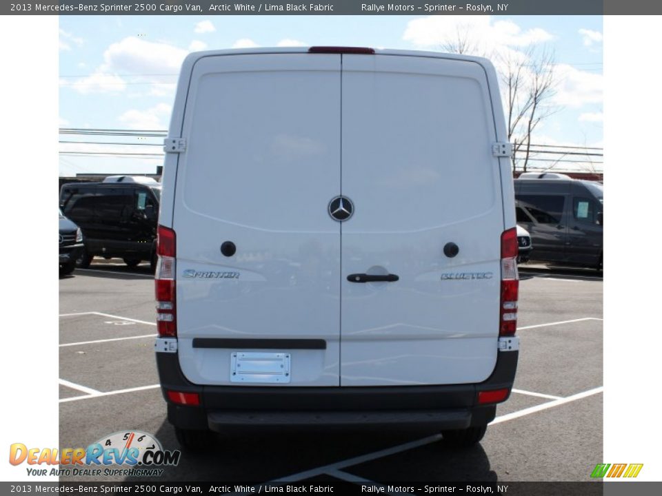 2013 Mercedes-Benz Sprinter 2500 Cargo Van Arctic White / Lima Black Fabric Photo #4