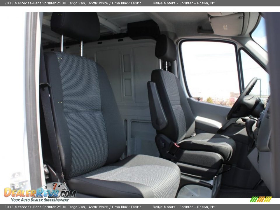 2013 Mercedes-Benz Sprinter 2500 Cargo Van Arctic White / Lima Black Fabric Photo #9
