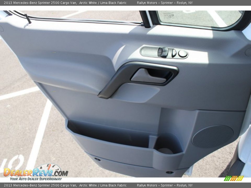 2013 Mercedes-Benz Sprinter 2500 Cargo Van Arctic White / Lima Black Fabric Photo #10