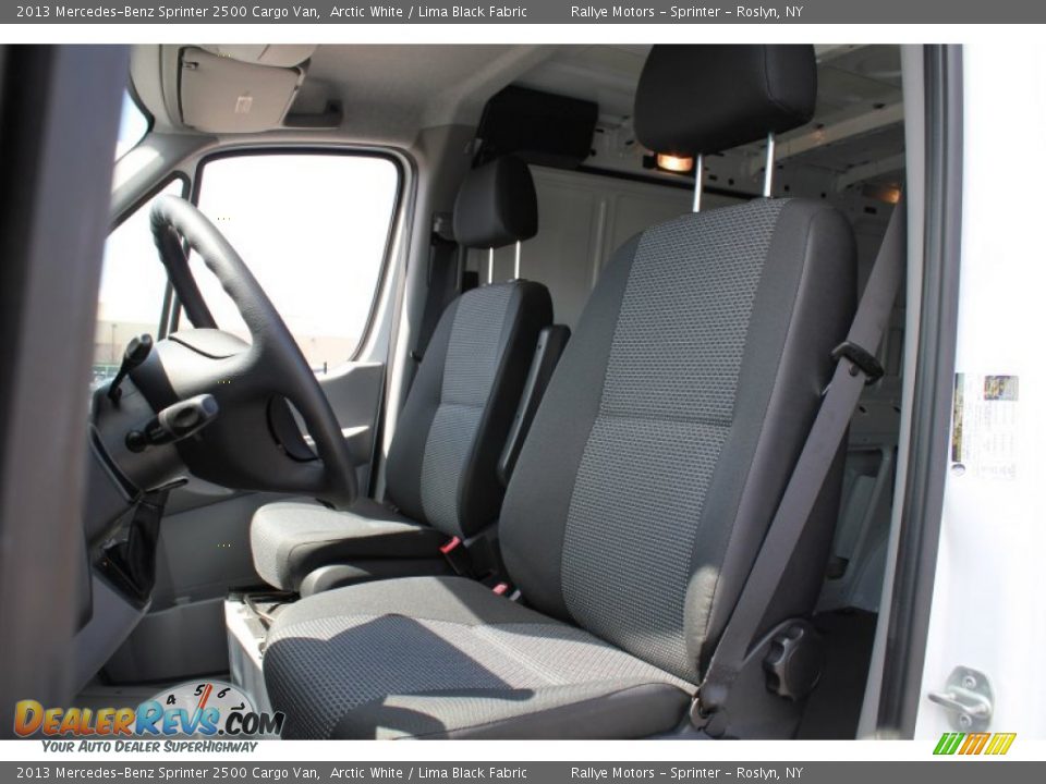 2013 Mercedes-Benz Sprinter 2500 Cargo Van Arctic White / Lima Black Fabric Photo #11