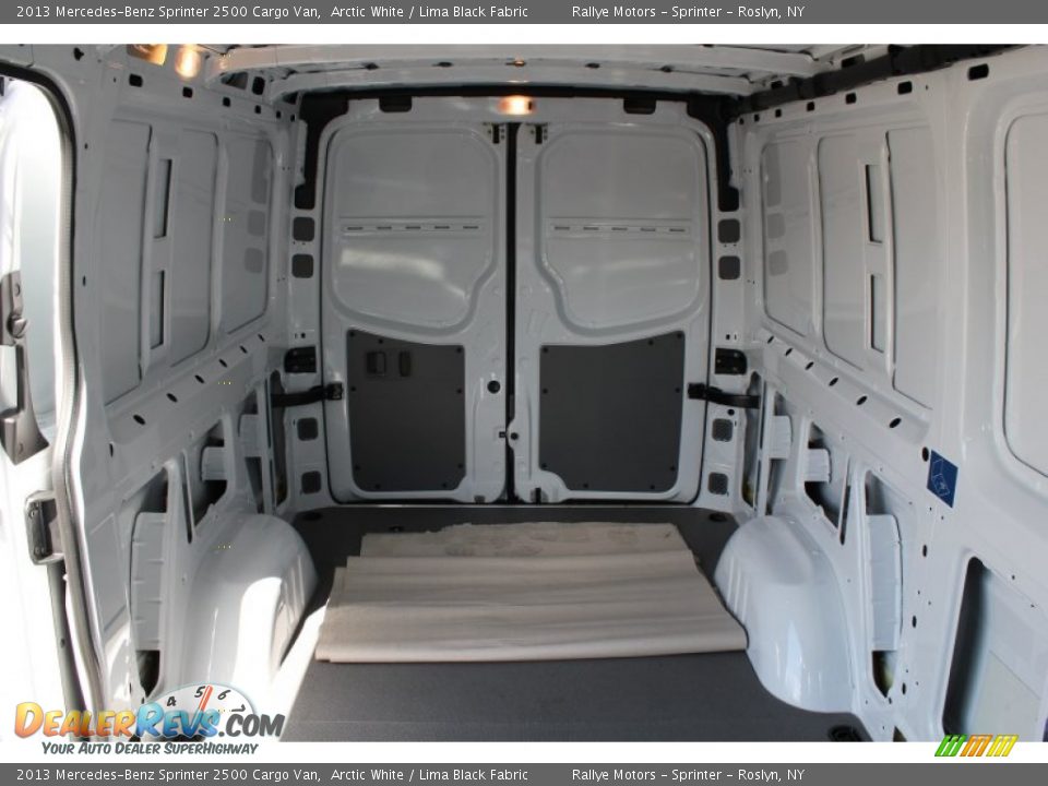 2013 Mercedes-Benz Sprinter 2500 Cargo Van Arctic White / Lima Black Fabric Photo #15