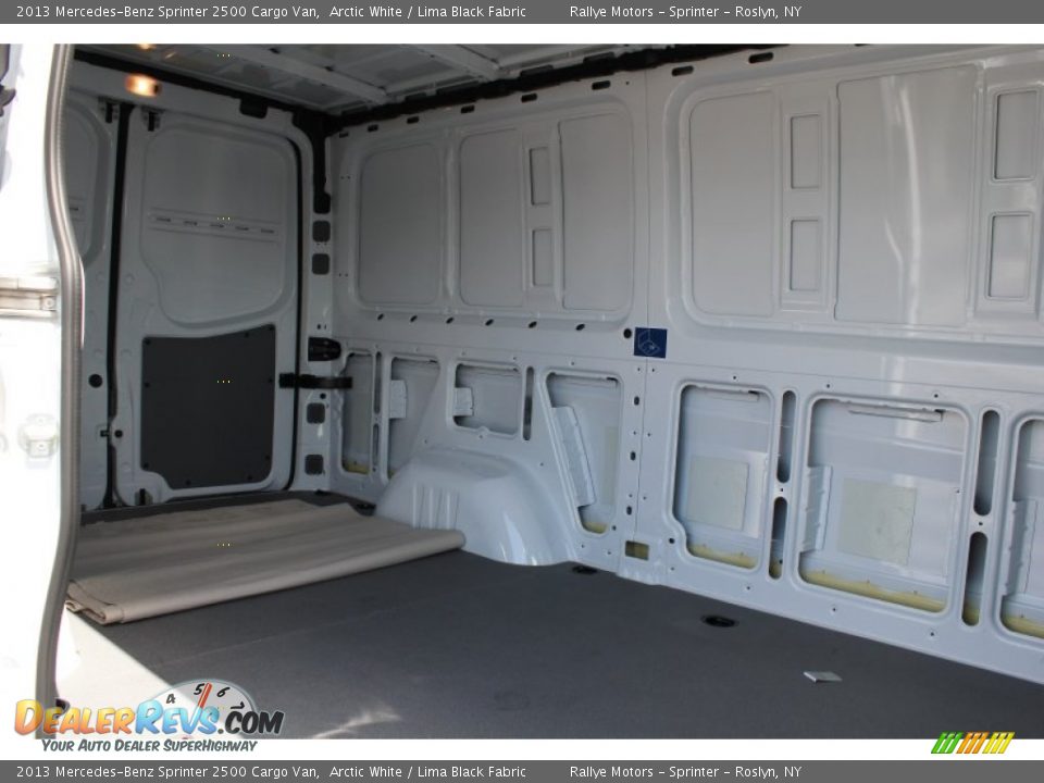 2013 Mercedes-Benz Sprinter 2500 Cargo Van Arctic White / Lima Black Fabric Photo #16