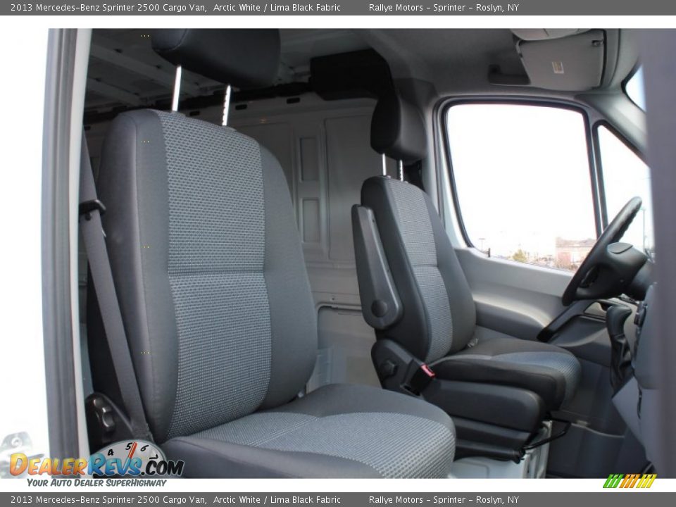 2013 Mercedes-Benz Sprinter 2500 Cargo Van Arctic White / Lima Black Fabric Photo #11