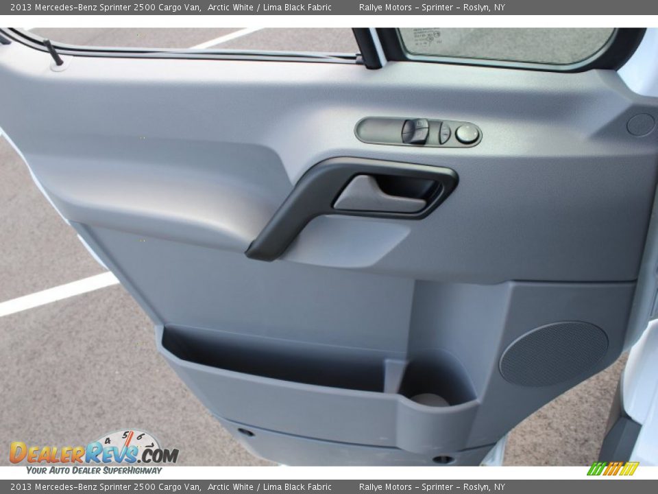 2013 Mercedes-Benz Sprinter 2500 Cargo Van Arctic White / Lima Black Fabric Photo #12