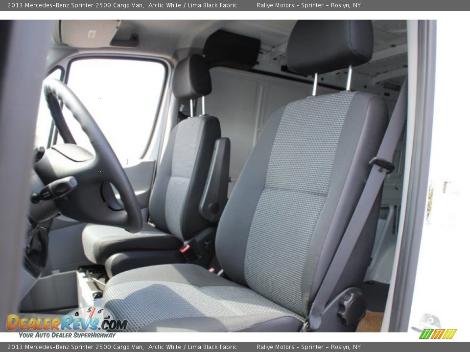2013 Mercedes-Benz Sprinter 2500 Cargo Van Arctic White / Lima Black Fabric Photo #13