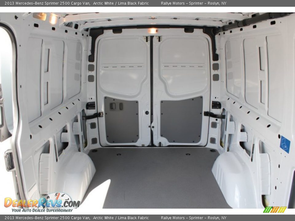 2013 Mercedes-Benz Sprinter 2500 Cargo Van Arctic White / Lima Black Fabric Photo #17