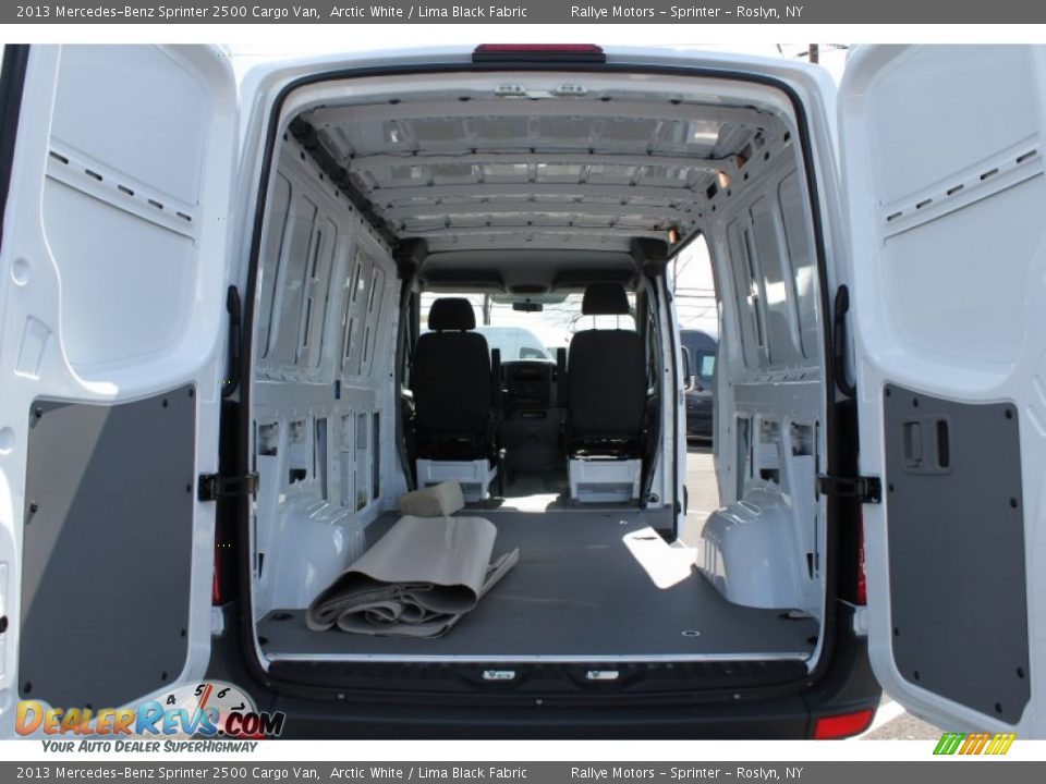 2013 Mercedes-Benz Sprinter 2500 Cargo Van Arctic White / Lima Black Fabric Photo #18