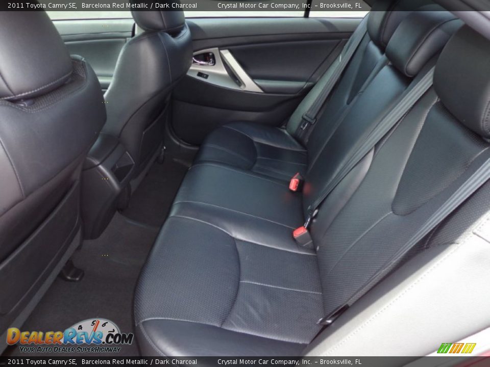 2011 Toyota Camry SE Barcelona Red Metallic / Dark Charcoal Photo #5