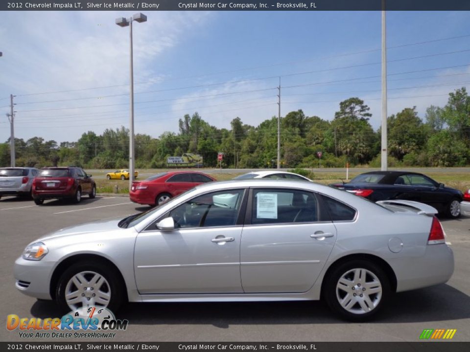 2012 Chevrolet Impala LT Silver Ice Metallic / Ebony Photo #2