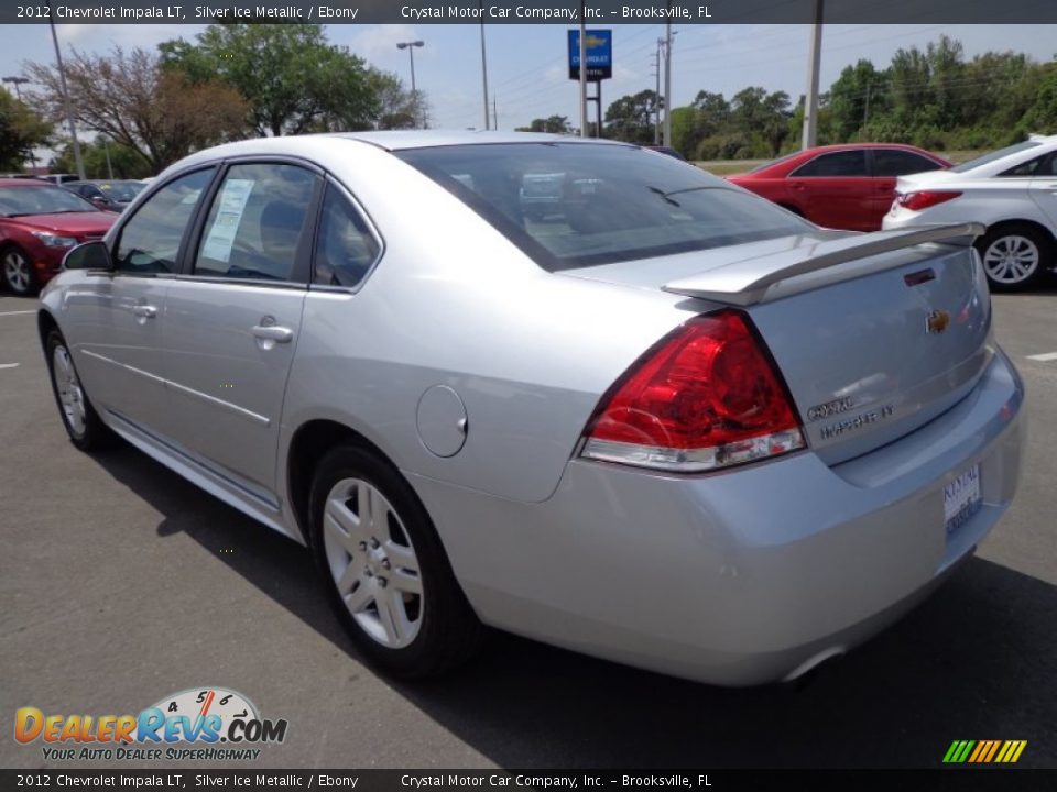 2012 Chevrolet Impala LT Silver Ice Metallic / Ebony Photo #3