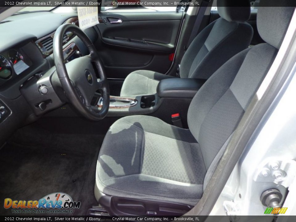 2012 Chevrolet Impala LT Silver Ice Metallic / Ebony Photo #4